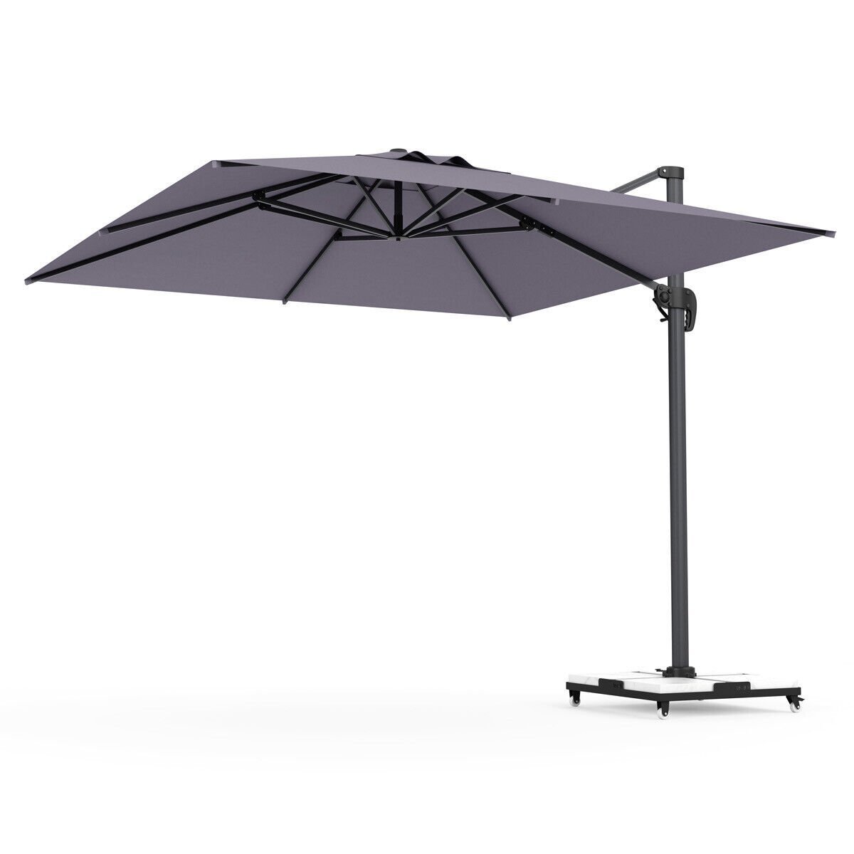 Milano Yandan Kollu Şemsiye 3x3 m.