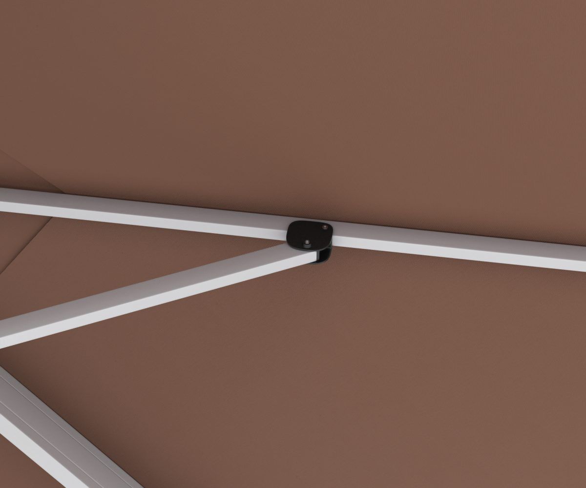 Viyana Yandan Kollu Şemsiye 3x3 m.