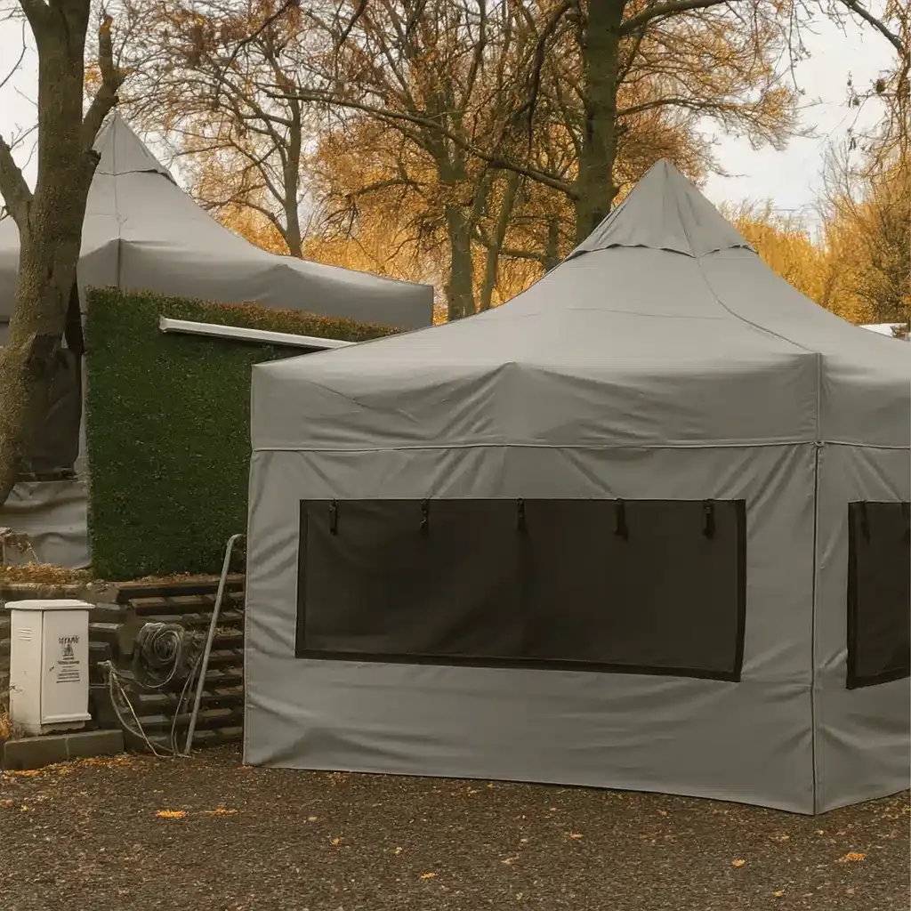 Karavan Kış Bahçesi 3x4,5 m. Gri