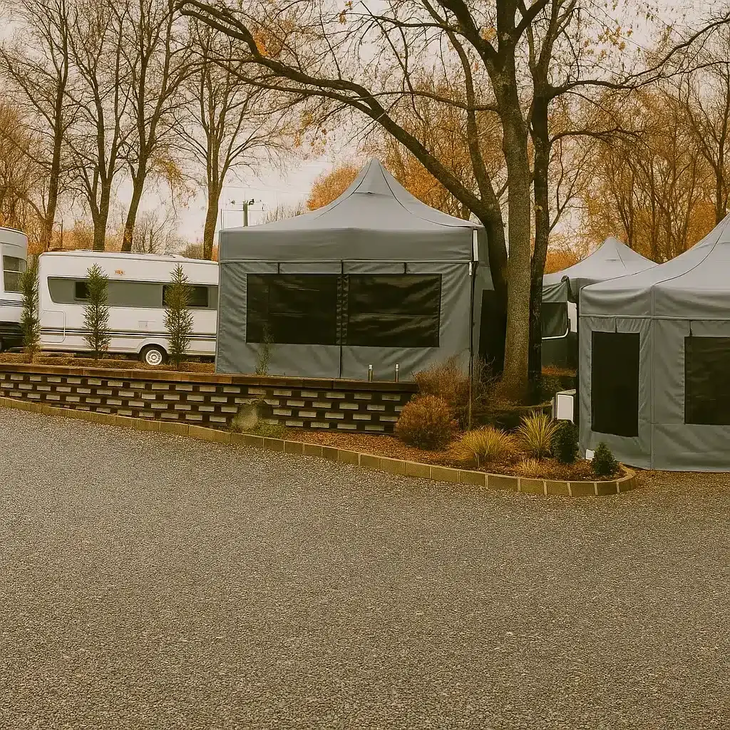 Karavan Kış Bahçesi 3x4,5 m. Gri