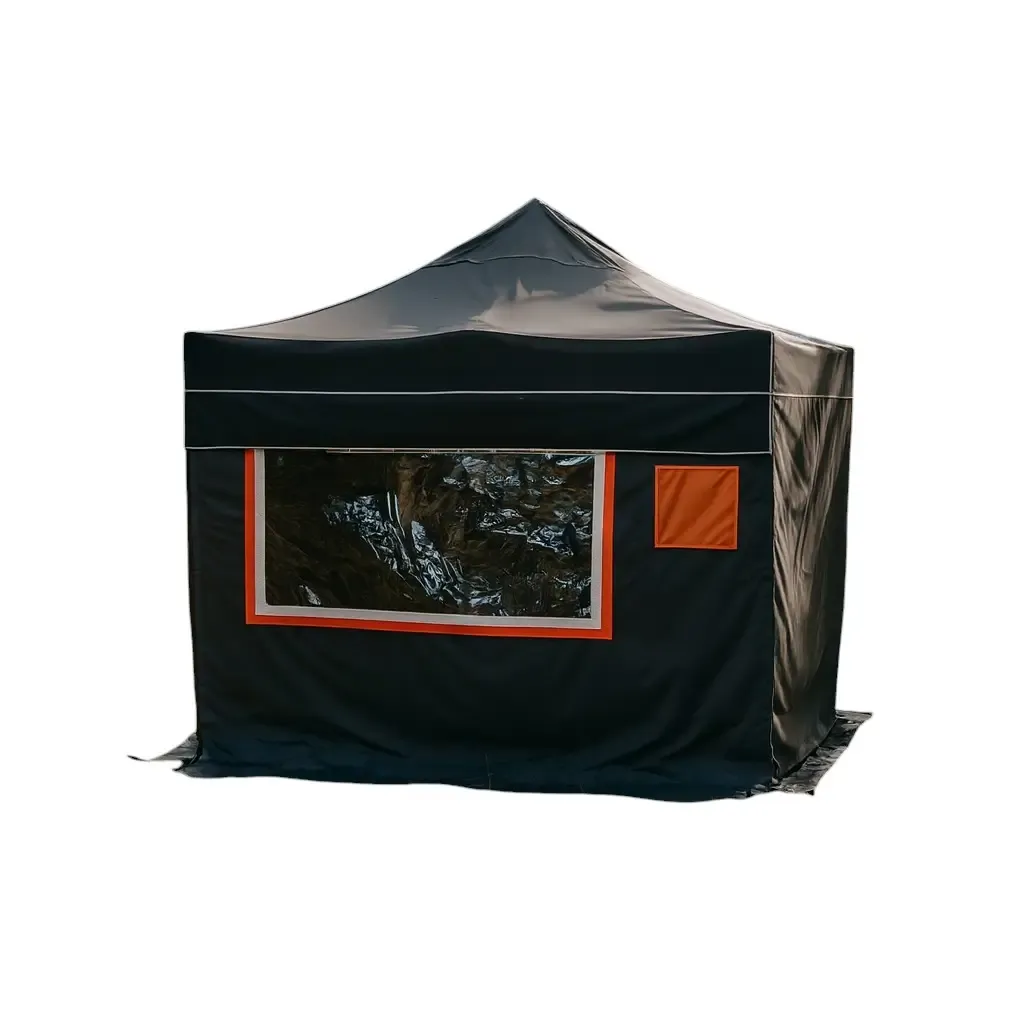 Karavan Kış Bahçesi 3x3 m. Gri Turuncu