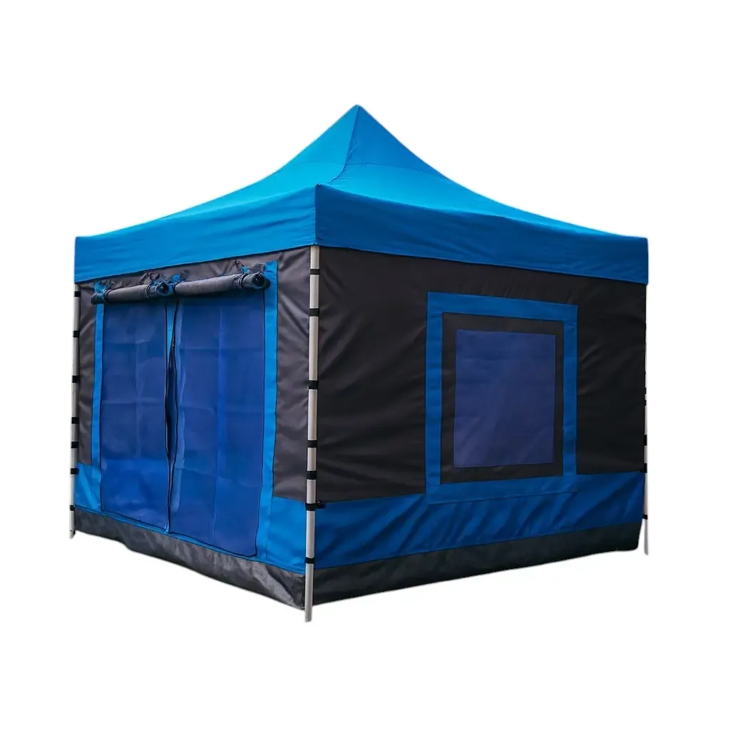 Karavan Kış Bahçesi 3x3 m. Koyu Gri Mavi