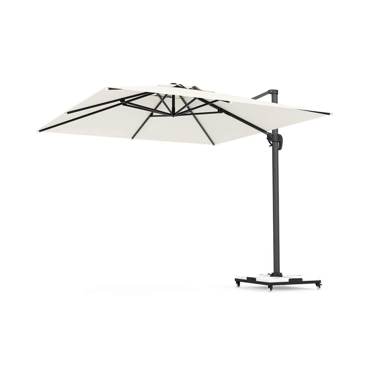 Milano Yandan Kollu Şemsiye 3x3 m.