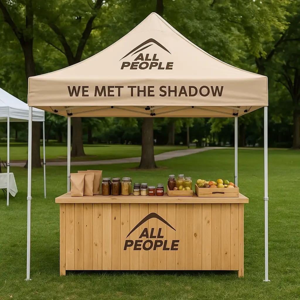 Baskılı Aura Gazebo Çadır 3x3 m.