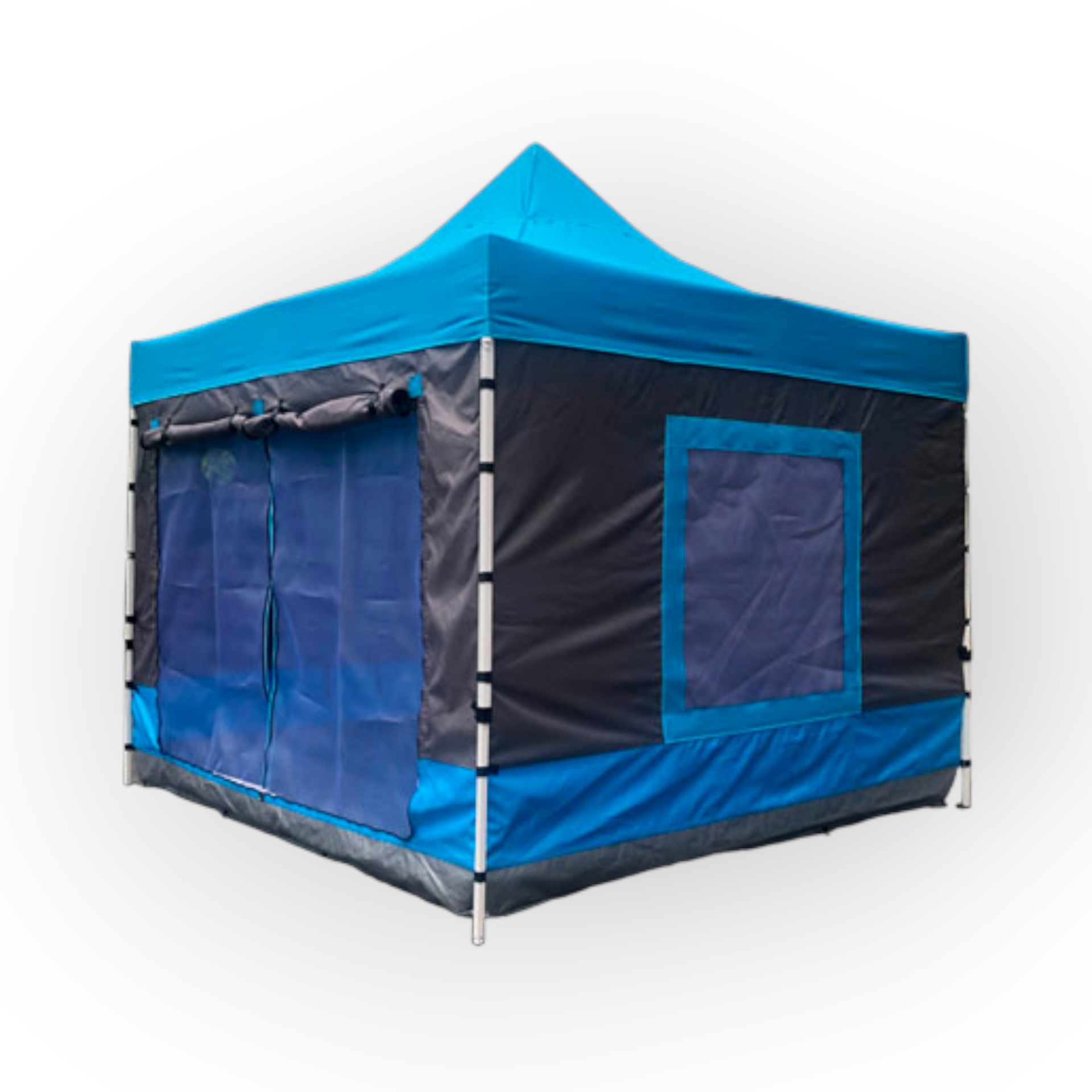 Karavan Kış Bahçesi 3x3 m. Koyu Gri Mavi