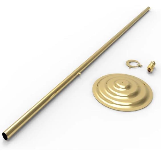 Pirinç Makam Bayrağı Direği