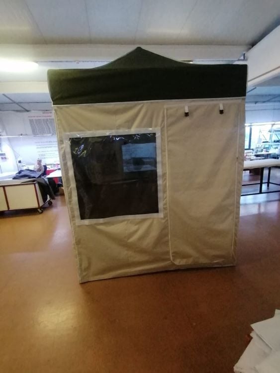 Karavan Kış Bahçesi 2x2 m. Yeşil Krem