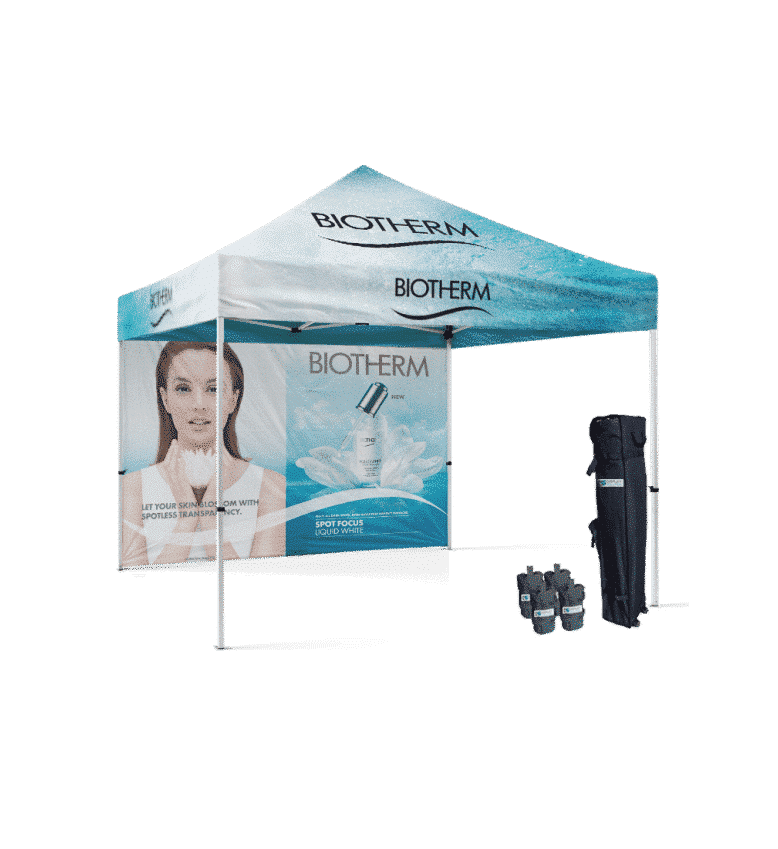 Gazebo Çadır 3x3 m. (Tam Duvar Baskılı)