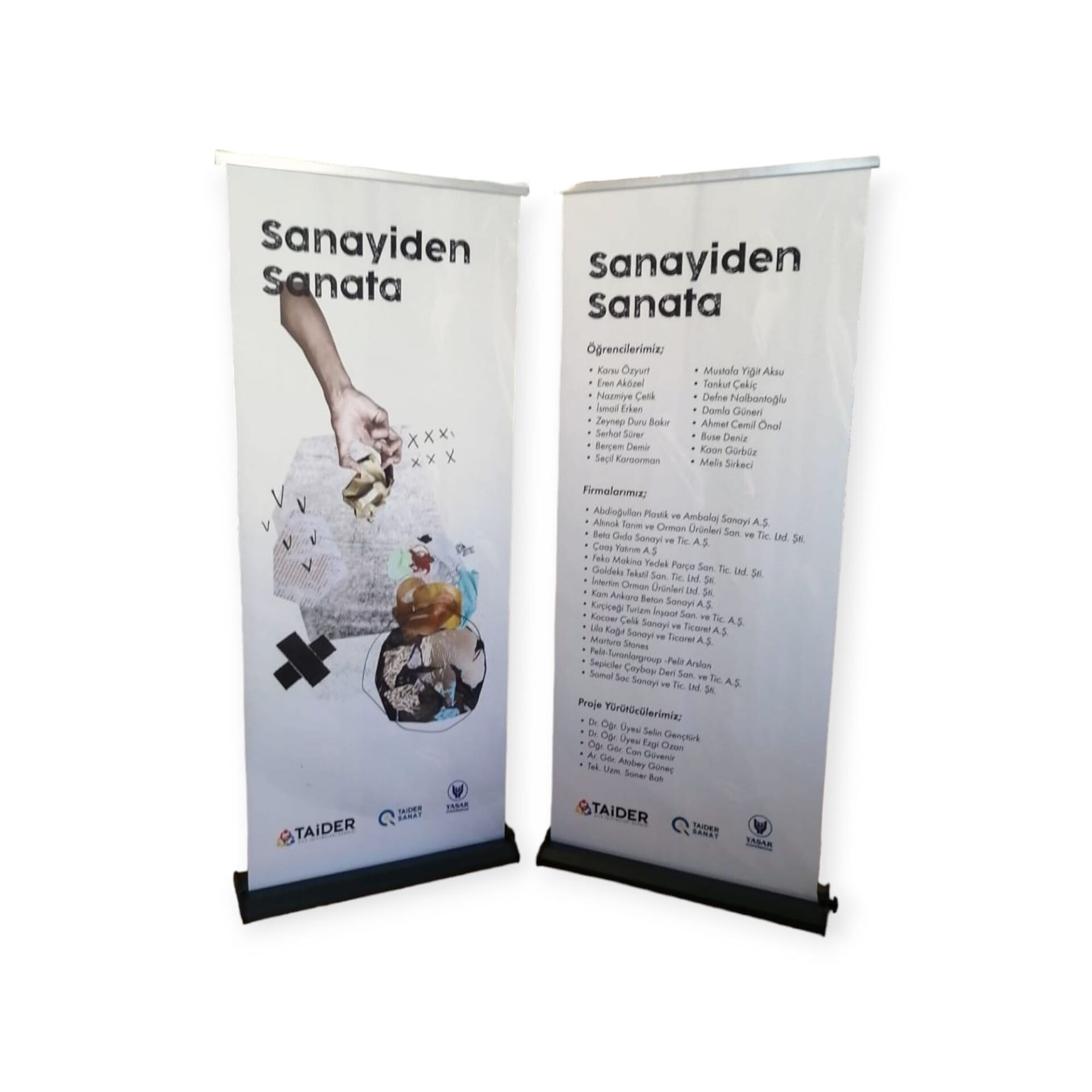 Roll Up Banner Pro 85×200 cm Renkli Kasa
