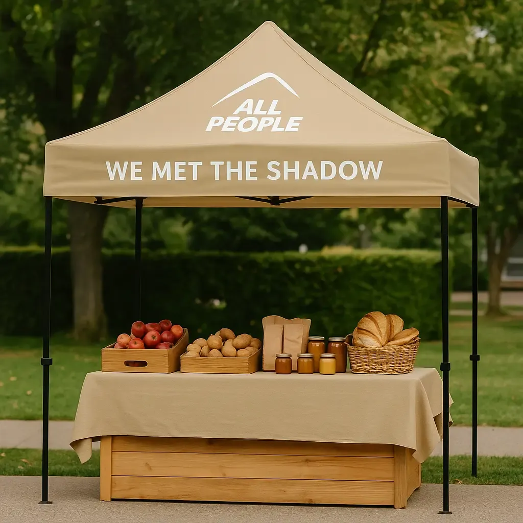 Baskılı Nova Gazebo Çadır 3x3 m.