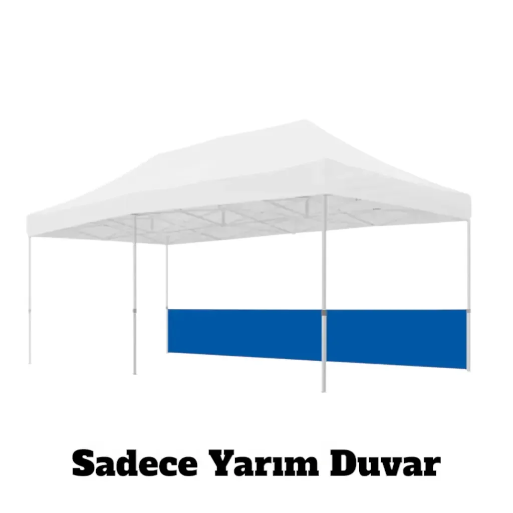 1x6 m. Yarım Duvar