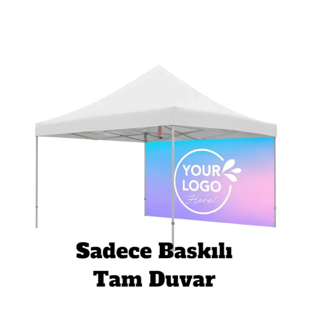 2,5x4 m. Baskılı Tam Duvar