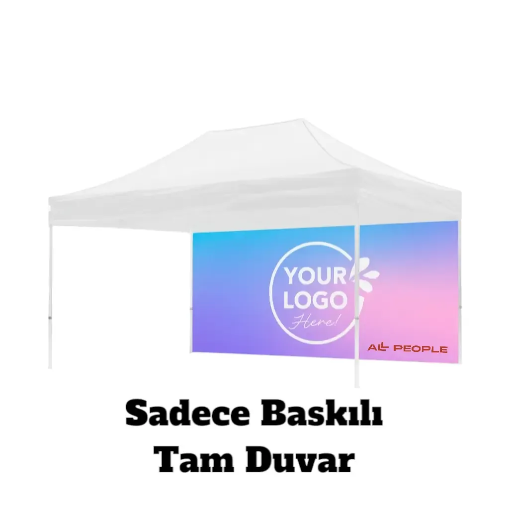 2x4,5 m. Baskılı Tam Duvar